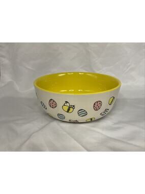 NEW PEANUTS SNOOPY EASTER BEAGLE & EGG LARGE SERVING BOWL